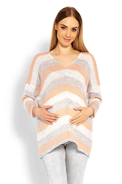 Těhotenský svetr PeeKaBoo 114524