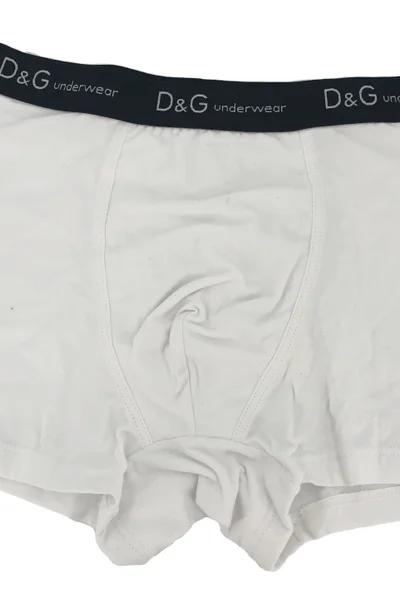 Bílé pánské boxerky Dolce & Gabbana 1145