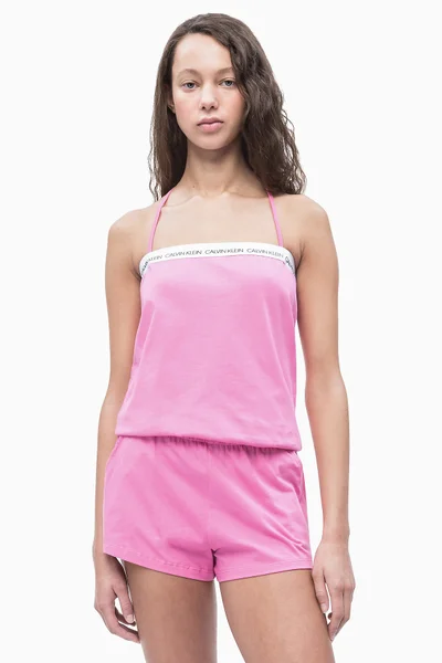 Dámský růžový letní overal Calvin Klein 713-658