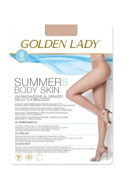 Béžové dámské punčocháče Golden Lady Summer Body Skin