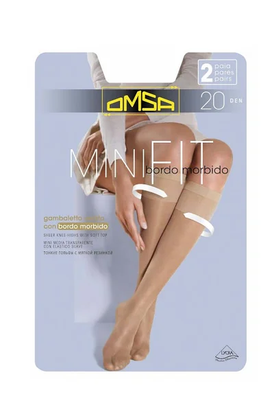 Dámské podkolenky Omsa Minifit 2-pack