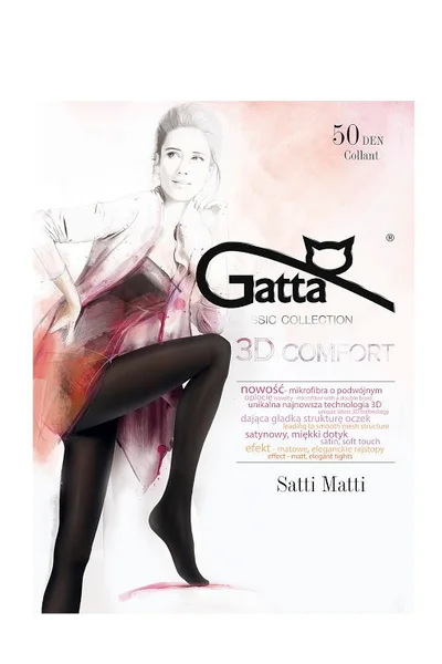 Matné krycí punčocháče Gatta Satti Matti 50