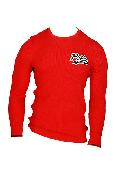 Červené pánské pyžamové tričko Ralph Lauren 7147