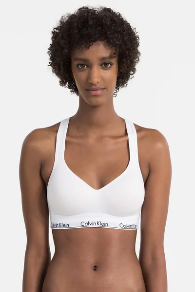 Bílá sportovní podprsenka Calvin Klein 1654