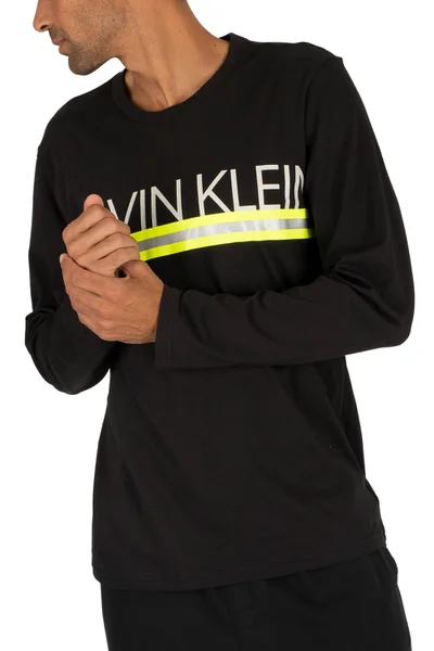 Černé pánské tričko s potiskem Calvin Klein 1772