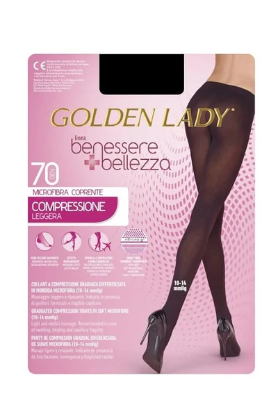 Černé dámské punčocháče Golden Lady Benessere