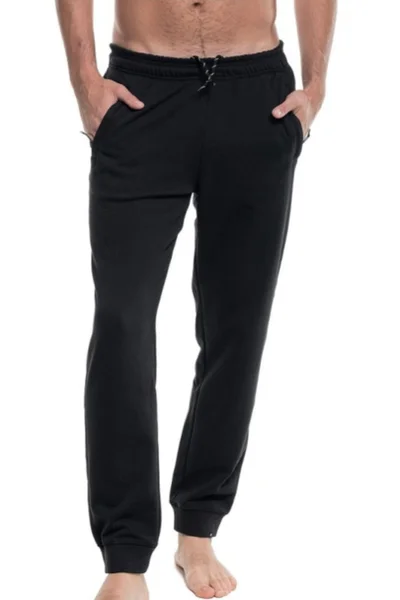 Černé pánské kalhoty Promostars Relax 73201