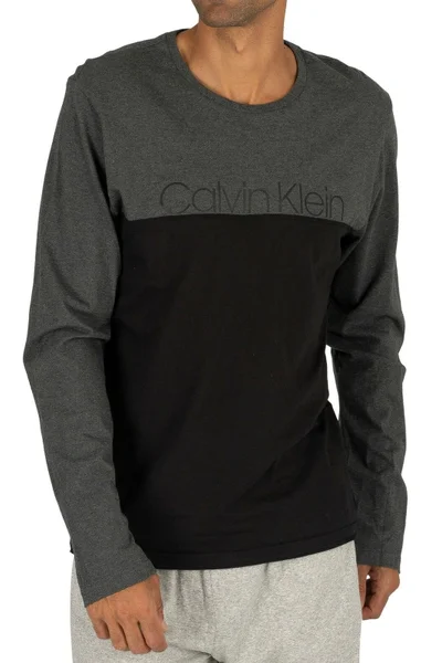 Šedé pánské tričko Calvin Klein 1581