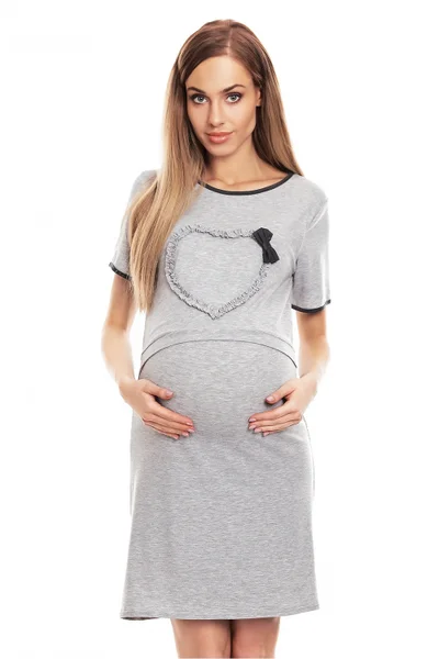 Těhotenská noční košilka PeeKaBoo 138250