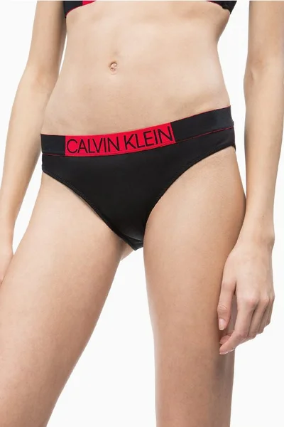 Černý spodní díl plavek Calvin Klein 0659