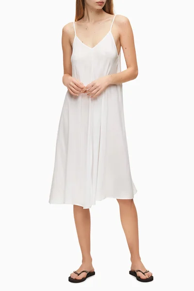 Dámské plážové dámské šaty IF798 bílá - Calvin Klein