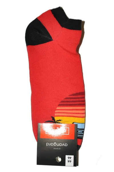 Pánské vzorované kotníkové ponožky Milena Avangard J127