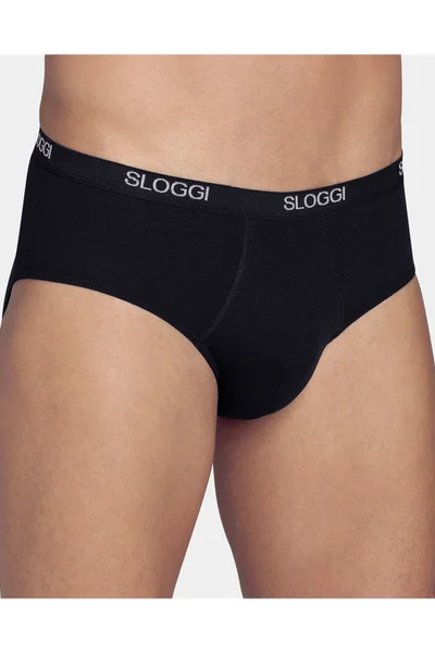 Pánské slipy men Basic Midi - Sloggi