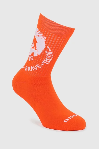 Oranžové ponožky Diesel 00S6U0-OPAZS-34H