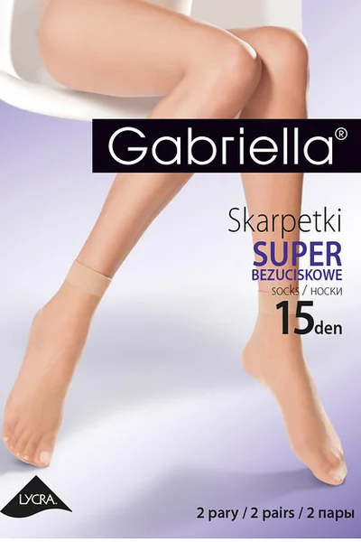 Dámské netlačící ponožky Gabriella Super