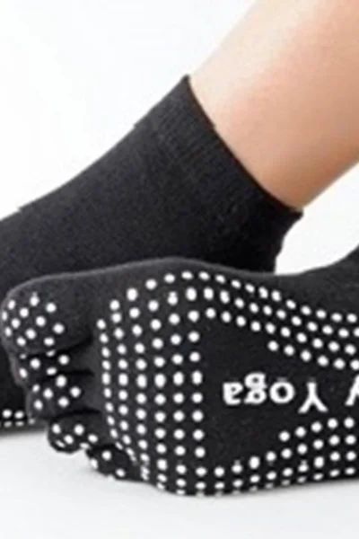 Dámské sportovní protiskluzové ponožky Jóga Rebeka