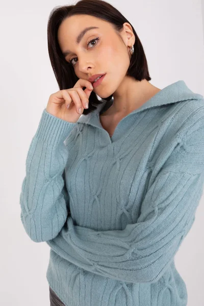 Mint dámský pulovr s límečkem AT