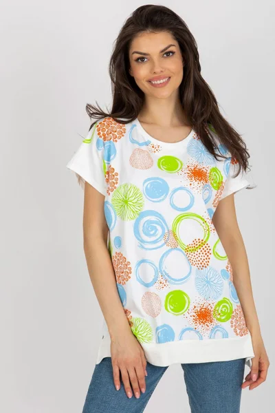 Barevné dámské tričko s bublinami RELEVANCE