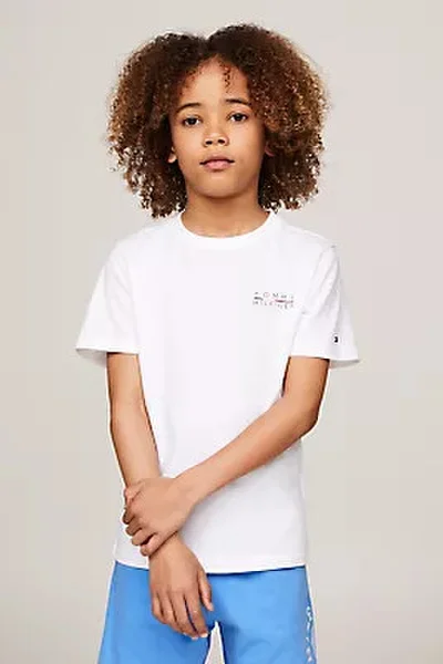 2ks chlapecké bavlněné tričko s logem Tommy Hilfiger