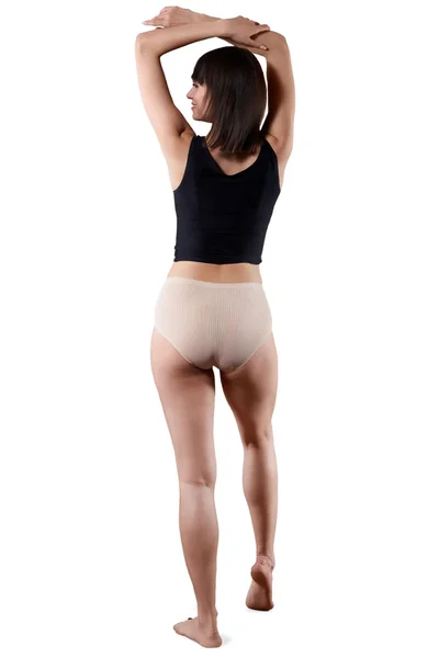 Tělové dámské kalhotky s vysokým pasem Julimex