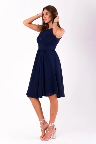 Tmavě modré elegantní šaty YourNewStyle 125251