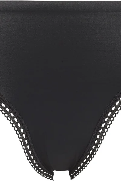 Černé dámské bokové kalhotky Calvin Klein