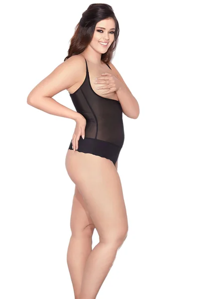 Stahovací černé string body Mitex Glam