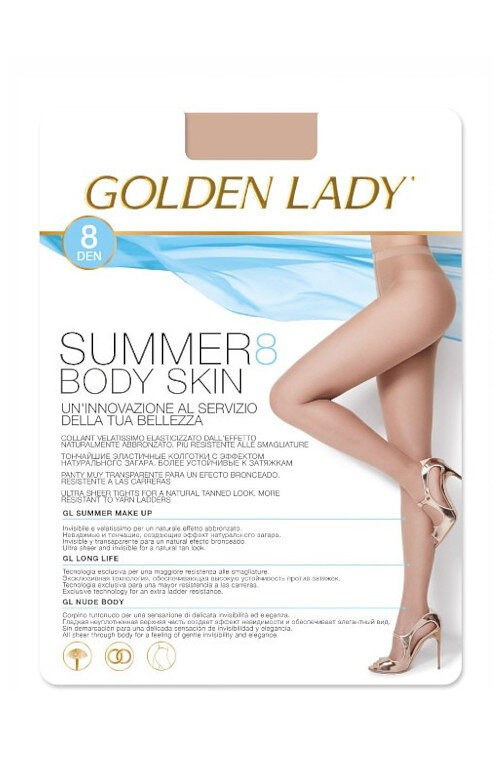 Béžové dámské punčocháče Golden Lady Summer Body Skin, the/odc.béžová 5-XL i384_24660989