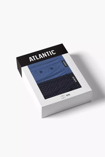 Atlantic Pánské Pohodlné Boxerky - 2ks - S-3XL