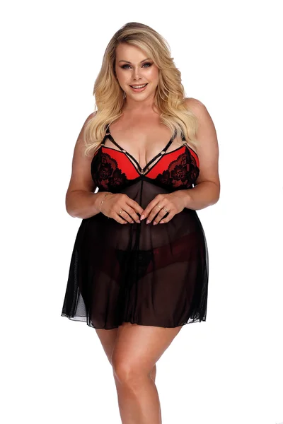 Dámská sexy košilka Arcadia Chemise + kalhotky ZDARMA! - Anais