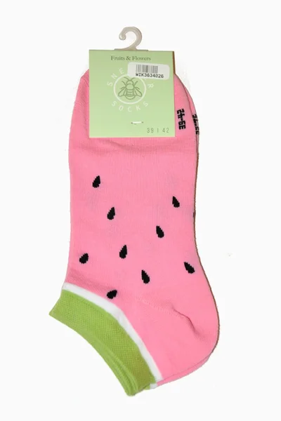 Barevné bavlněné kotnčíkové ponožky WiK