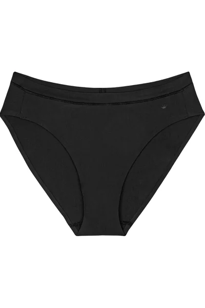 Pružné modalové dámské kalhotky v černé barvě 2 ks v balení Triumph