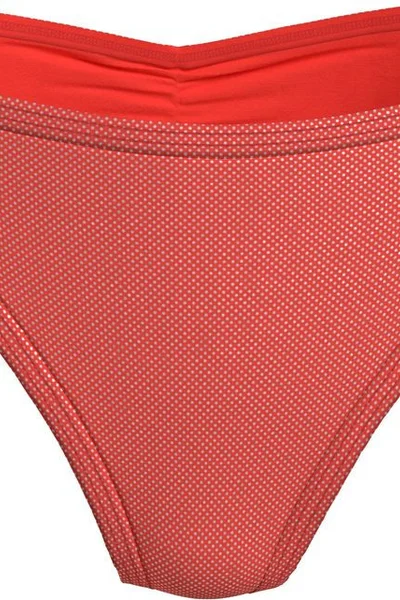Dámské spodní díl plavek EG123 SN6 - červenooranžová - Calvin Klein
