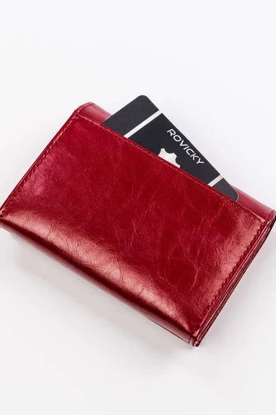 Červená dámská peněženka FPrice