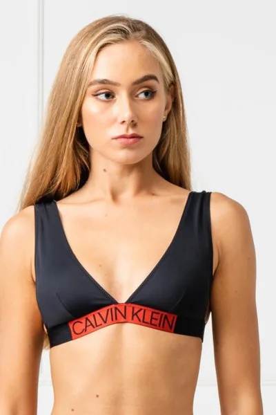 Černý vrchní díl plavek Calvin Klein 0844