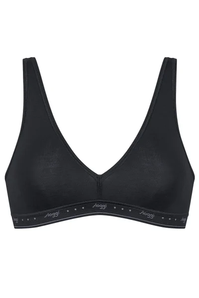 Sloggi Bralette Triumph 24/7 Špičatý Výstřih Bez Ramínek