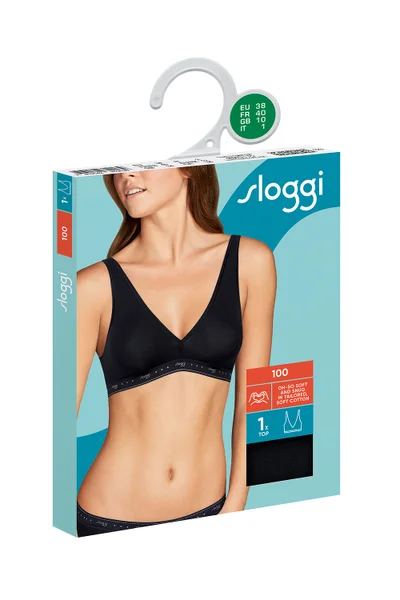 Sloggi Bralette Triumph 24/7 Špičatý Výstřih Bez Ramínek