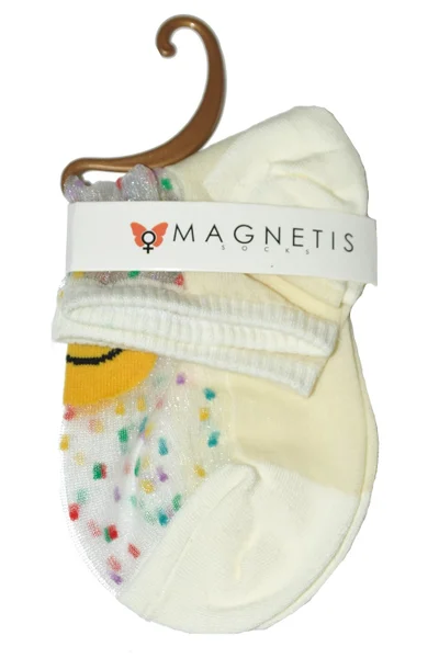 Dámské ponožky Magnetis H867 Emotikon