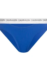 Modrobílý spodní díl plavek Calvin Klein 0658