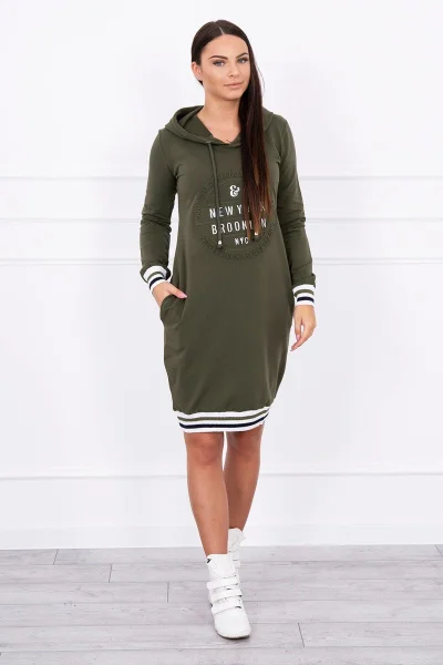 Khaki Šaty Brooklyn Kesi - Dámské Velikost S/M/L