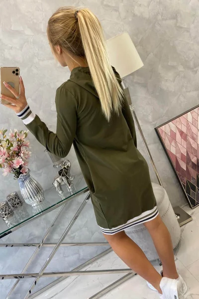 Khaki Šaty Brooklyn Kesi - Dámské Velikost S/M/L