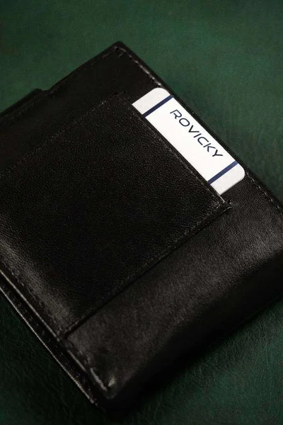 Elegantní kožená pánská podélná peněženka FPrice