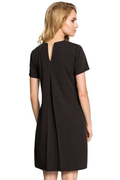 Klasické dámské šaty v černé barvě Moe