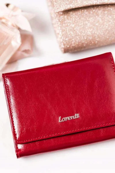 Designová dámská červená podélná peněženka FPrice