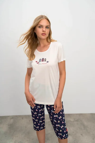 Vamp - Dvoudílné dámské pyžamo S889 - Vamp