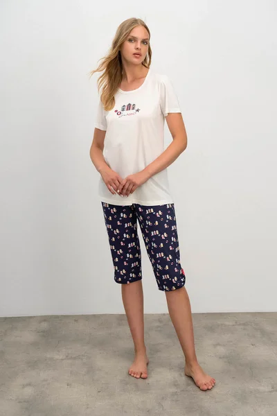 Vamp - Dvoudílné dámské pyžamo S889 - Vamp