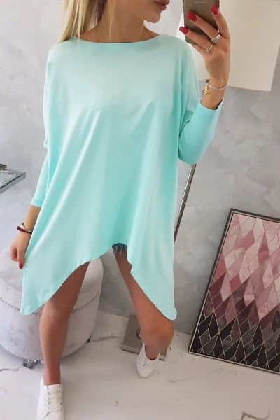 Dámská mint oversized halenka Kesi