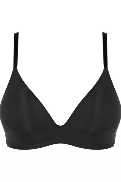 Černá push-up podprsenka bez kostic FlexiMesh Sloggi