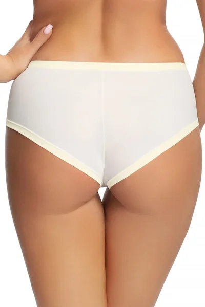 Pohodlné dámské kalhotky v bílé barvě Gorsenia