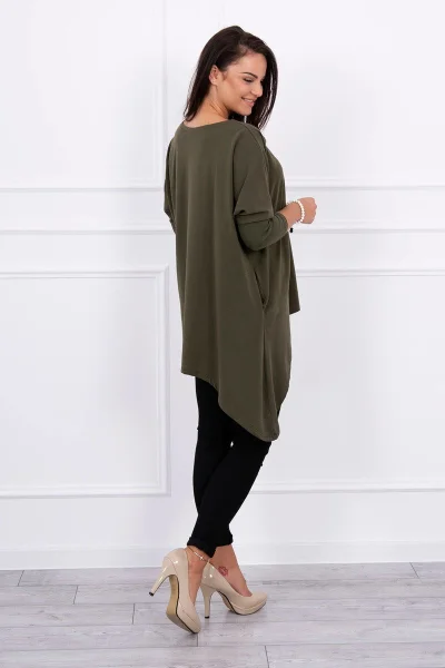 Dámská oversize khaki halenka Kesi